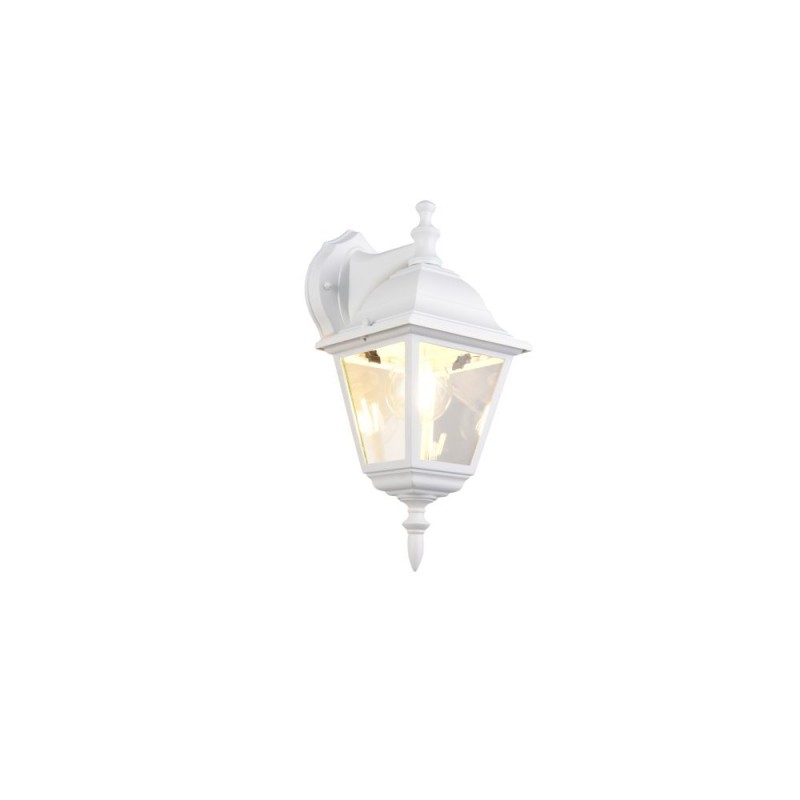 Trio-205767131 - Livenza - Traditional Matt White Downlighter Wall Lamp