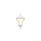 Trio-205767131 - Livenza - Traditional Matt White Downlighter Wall Lamp