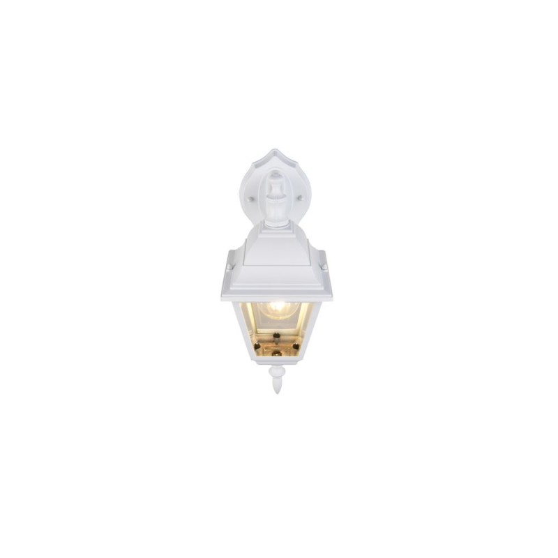 Trio-205767131 - Livenza - Traditional Matt White Downlighter Wall Lamp