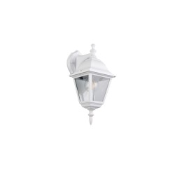 Livenza - Traditional Matt White Downlighter Wall Lamp