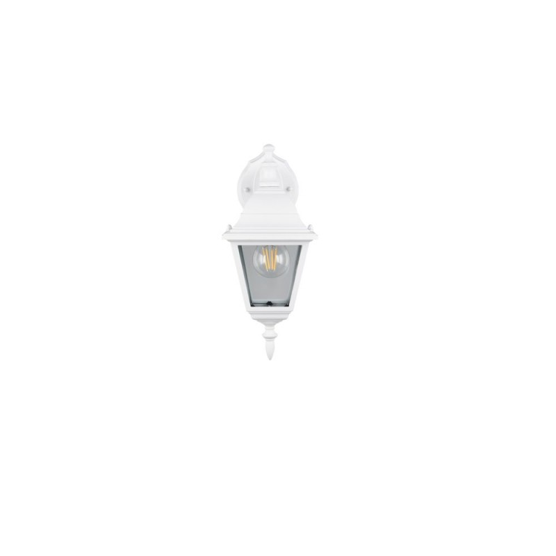 Trio-205767131 - Livenza - Traditional Matt White Downlighter Wall Lamp