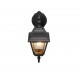 Outdoor - Livenza - Traditional Matt Black Downlighter Wall Lamp Trio-205767132 - Livenza - Traditional Matt Black Downlighter Wall Lamp