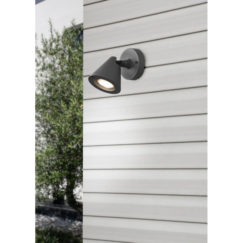 - Kaveri - Anthracite Wall Lamp IP44 Trio-206060142 - Kaveri - Anthracite Wall Lamp IP44