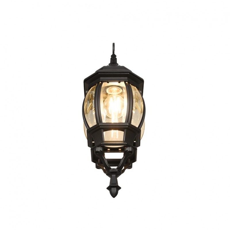 - Elvo - Traditional Downlighter Wall Lamp with Clear Glass Trio-206960132 - Elvo - Traditional Downlighter Wall Lamp with Clear Glass