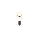 Trio-209760107 - Trioto - Matt Nickel Wall Lamp with White Diffuser