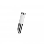 Trioto - Matt Nickel Wall Lamp with White Diffuser
