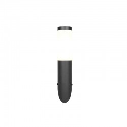Trioto - Matt Black Wall Lamp with White Diffuser