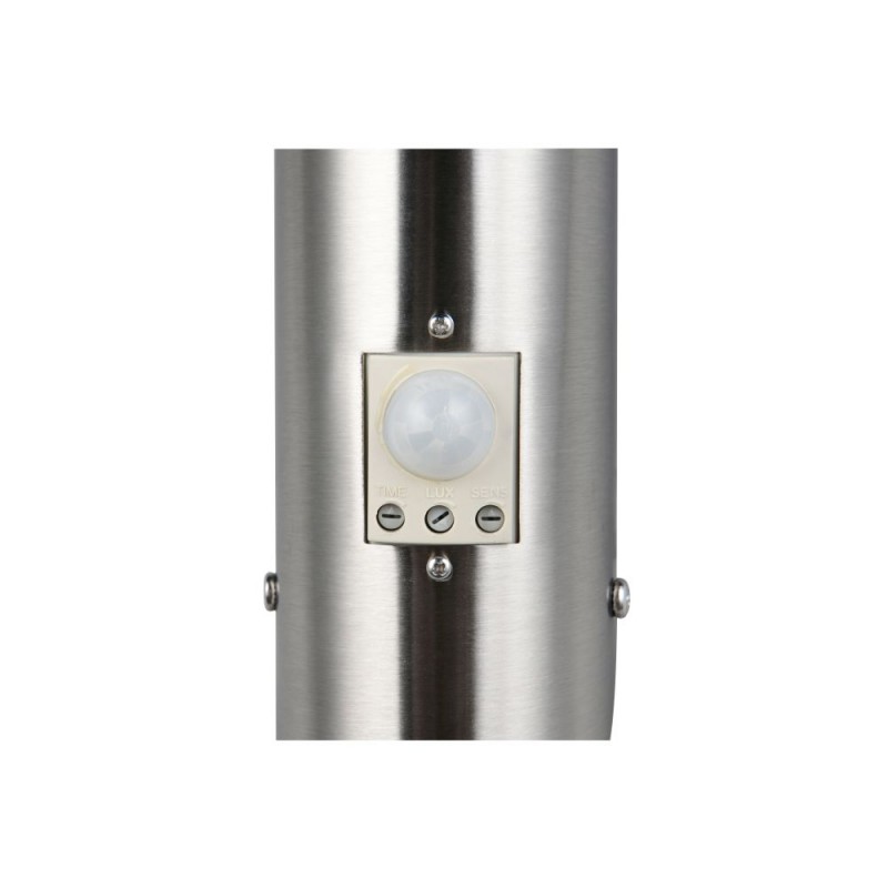 Trio-209769107 - Trioto - Matt Nickel PIR Wall Lamp with White Diffuser