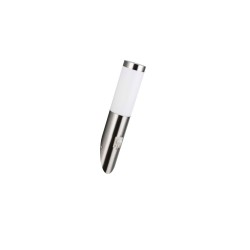 Trioto - Matt Nickel PIR Wall Lamp with White Diffuser