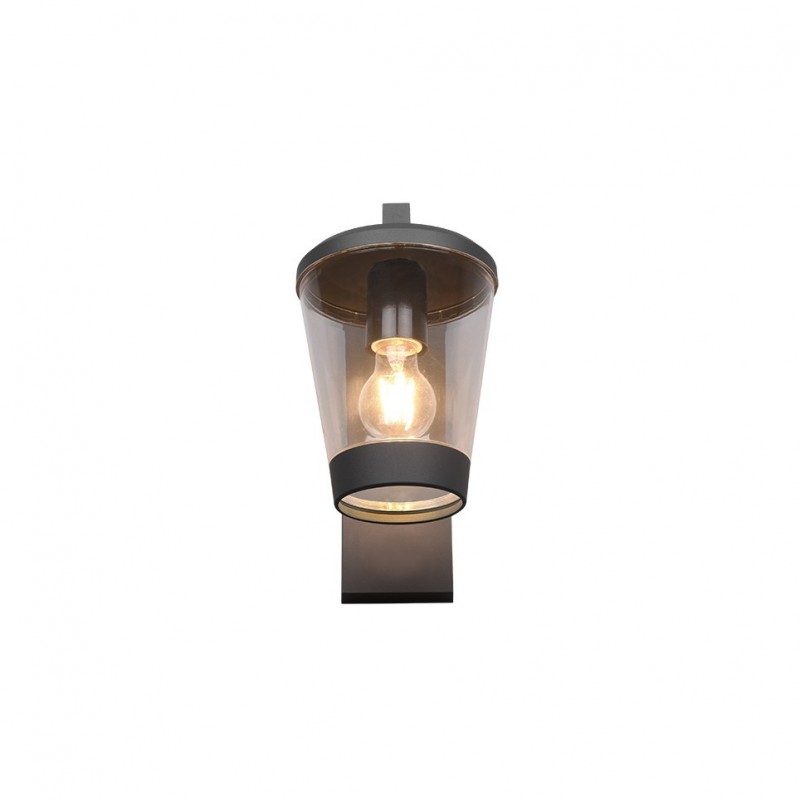 Trio-211060142 - Cavado - Anthracite Wall Lamp with Clear Diffuser