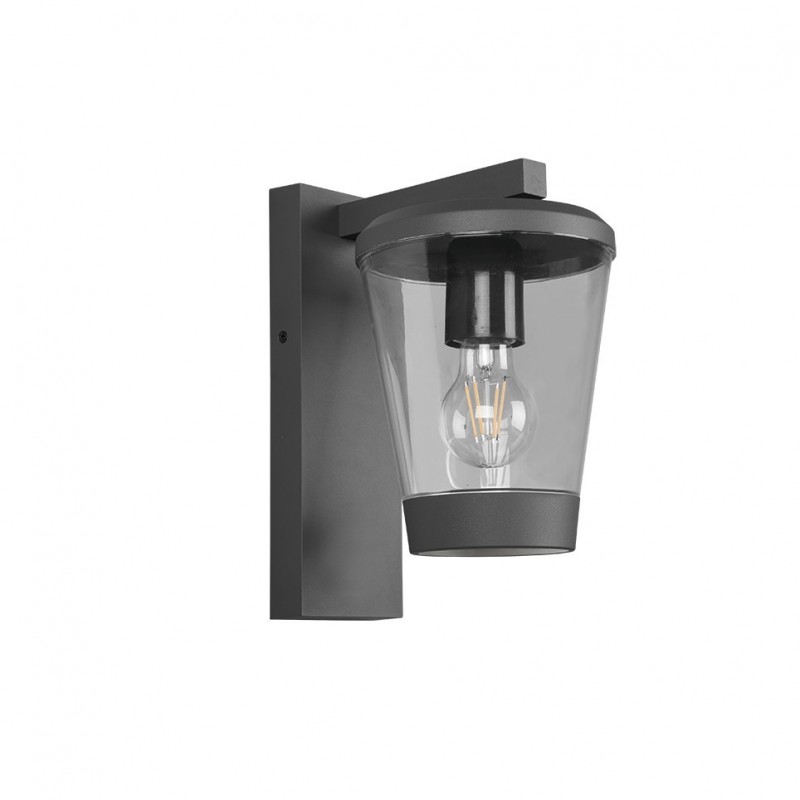 Trio-211060142 - Cavado - Anthracite Wall Lamp with Clear Diffuser
