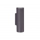 - Marley - Matt Black Up & Down Wall Lamp Trio-212400232 - Marley - Matt Black Up & Down Wall Lamp
