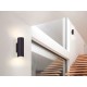 - Marley - Matt Black Up & Down Wall Lamp Trio-212400232 - Marley - Matt Black Up & Down Wall Lamp