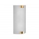 - Pura - Antique Brass 2 Light Wall Lamp with White Glass Trio-212700204 - Pura - Antique Brass 2 Light Wall Lamp with White Glass