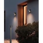 Roya - Anthracite PIR Wall Lamp