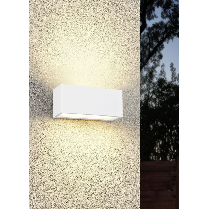 Trio-218560231 - Mayenne - Matt White Up & Down Wall Lamp IP44
