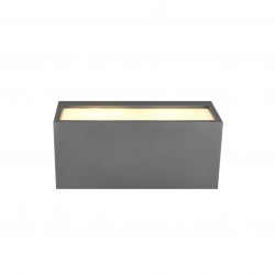 Mayenne - Anthracite Up & Down Wall Lamp IP44