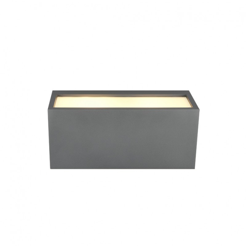 - Mayenne - Anthracite Up & Down Wall Lamp IP44 Trio-218560242 - Mayenne - Anthracite Up & Down Wall Lamp IP44