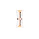 - Coat - White & Coffee 2 Light Wall Lamp Trio-218600231 - Coat - White & Coffee 2 Light Wall Lamp