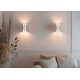 - Coat - White & Coffee 2 Light Wall Lamp Trio-218600231 - Coat - White & Coffee 2 Light Wall Lamp