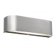 Trio-220810205 - Adriano - Brushed Aluminium Up & Down LED Wall Lamp