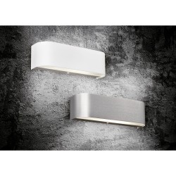 Adriano - Brushed Aluminium Up & Down LED Wall Lamp