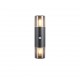 - Hoosic - Matt Black 2 Light PIR Wall Lamp with Smoked Diffuser Trio-222260232 - Hoosic - Matt Black 2 Light PIR Wall Lamp with Smoked Diffuser