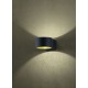 - Lacapo - Black Up & Down LED Wall Lamp Trio-223410132 - Lacapo - Black Up & Down LED Wall Lamp
