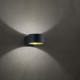 - Lacapo - Black Up & Down LED Wall Lamp Trio-223410132 - Lacapo - Black Up & Down LED Wall Lamp