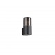 - Hoosic - Matt Black Wall Lamp with Smoked Diffuser Trio-224060132 - Hoosic - Matt Black Wall Lamp with Smoked Diffuser