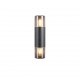 - Hoosic - Matt Black 2 Light Wall Lamp with Smoked Diffuser Trio-224060232 - Hoosic - Matt Black 2 Light Wall Lamp with Smoked Diffuser