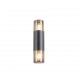 - Hoosic - Matt Black 2 Light Wall Lamp with Smoked Diffuser Trio-224060232 - Hoosic - Matt Black 2 Light Wall Lamp with Smoked Diffuser