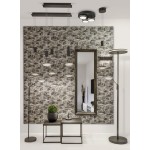 Concha - Anthracite LED Wall Lamp 28 cm Concha - Anthracite LED Wall Lamp 28 cm