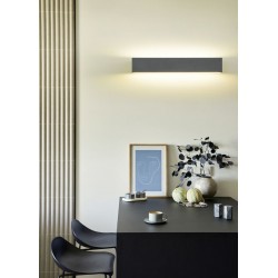 Concha - Anthracite LED Wall Lamp 47 cm Concha - Anthracite LED Wall Lamp 47 cm