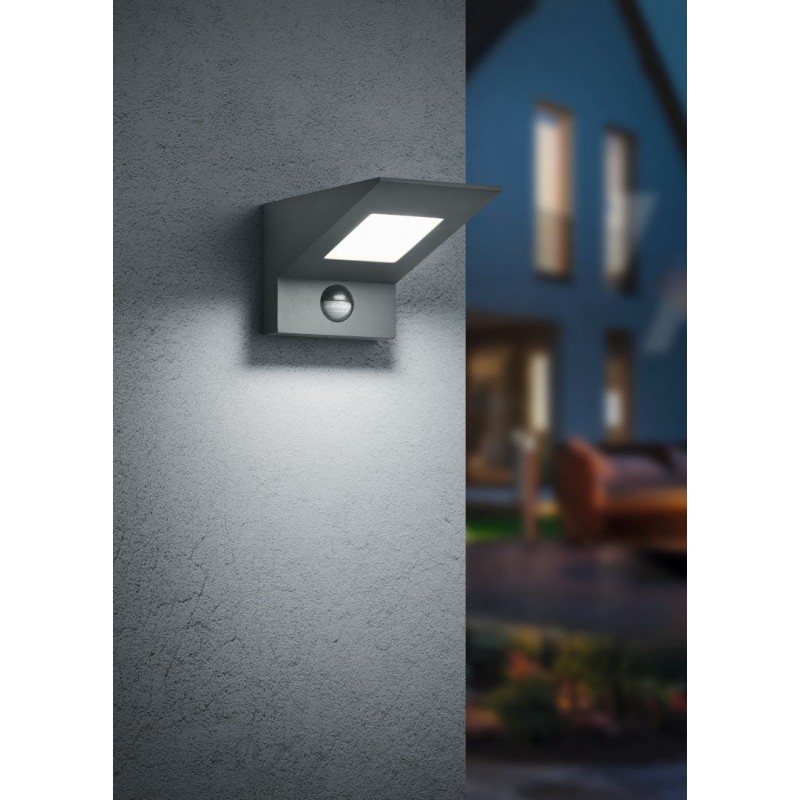- Nelson - Anthracite LED Wall Lamp IP54 Trio-225369142 - Nelson - Anthracite LED Wall Lamp IP54