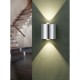 Trio-225510207 - Wales - Matt Nickel Up & Down LED Wall Lamp