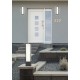 - Fuerte - Anthracite LED Wall Lamp with White Diffuser Trio-226260142 - Fuerte - Anthracite LED Wall Lamp with White Diffuser