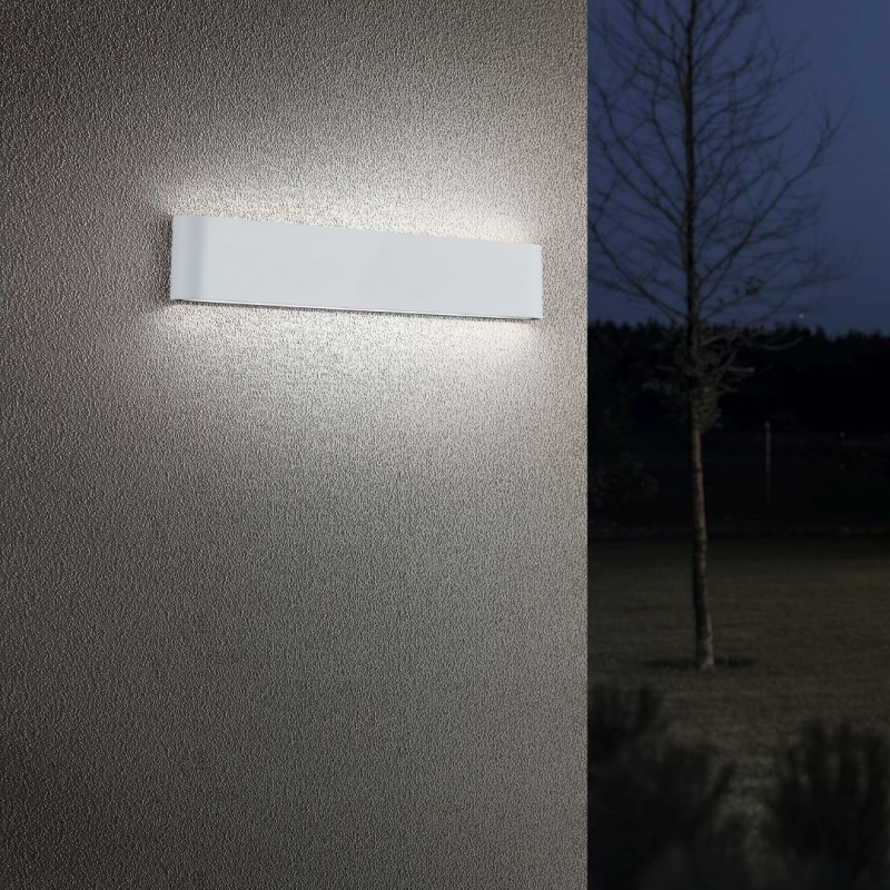 Trio-226460231 - Thames II - White Up & Down LED Wall Lamp IP54