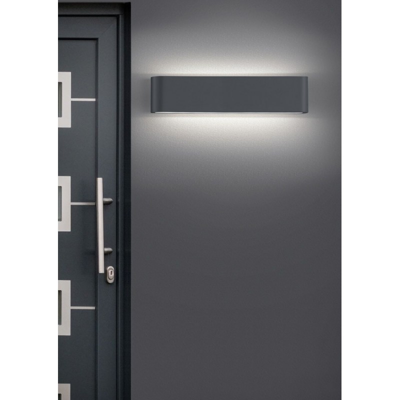 - Thames II - Anthracite Up & Down LED Wall Lamp IP54 Trio-226460242 - Thames II - Anthracite Up & Down LED Wall Lamp IP54