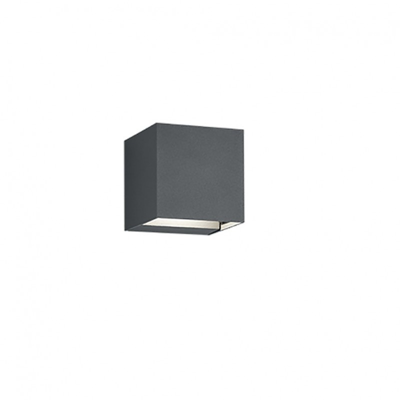 - Adaja - Anthracite Up & Down LED Wall Lamp IP54 Trio-226860242 - Adaja - Anthracite Up & Down LED Wall Lamp IP54