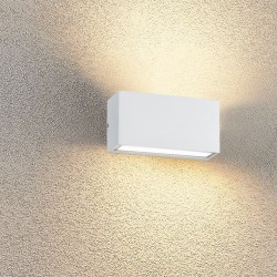 Trent - White Up & Down LED Wall Lamp IP65