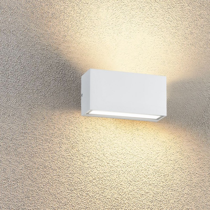 - Trent - White Up & Down LED Wall Lamp IP65 Trio-226960231 - Trent - White Up & Down LED Wall Lamp IP65