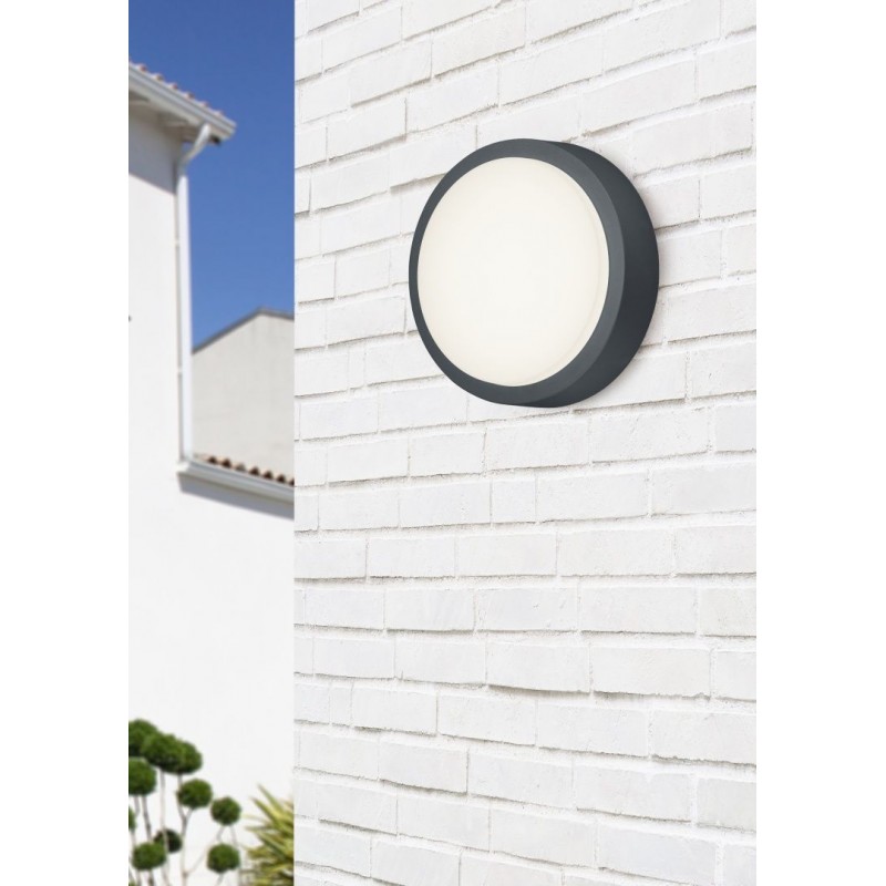 Trio-227260142 - Breg - Anthracite Ceiling / Wall Lamp Ø 20 cm