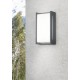 - Indus - Anthracite Wall Lamp with White Diffuser IP54 Trio-227360142 - Indus - Anthracite Wall Lamp with White Diffuser IP54
