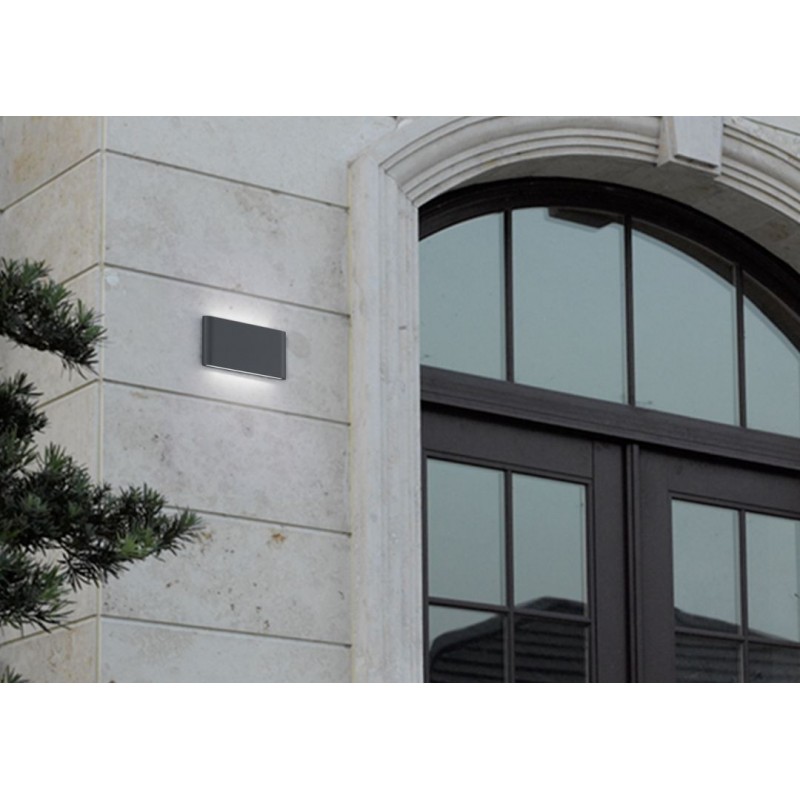 Trio-227660242 - Thames II - Anthracite Up & Down LED Wall Lamp IP54