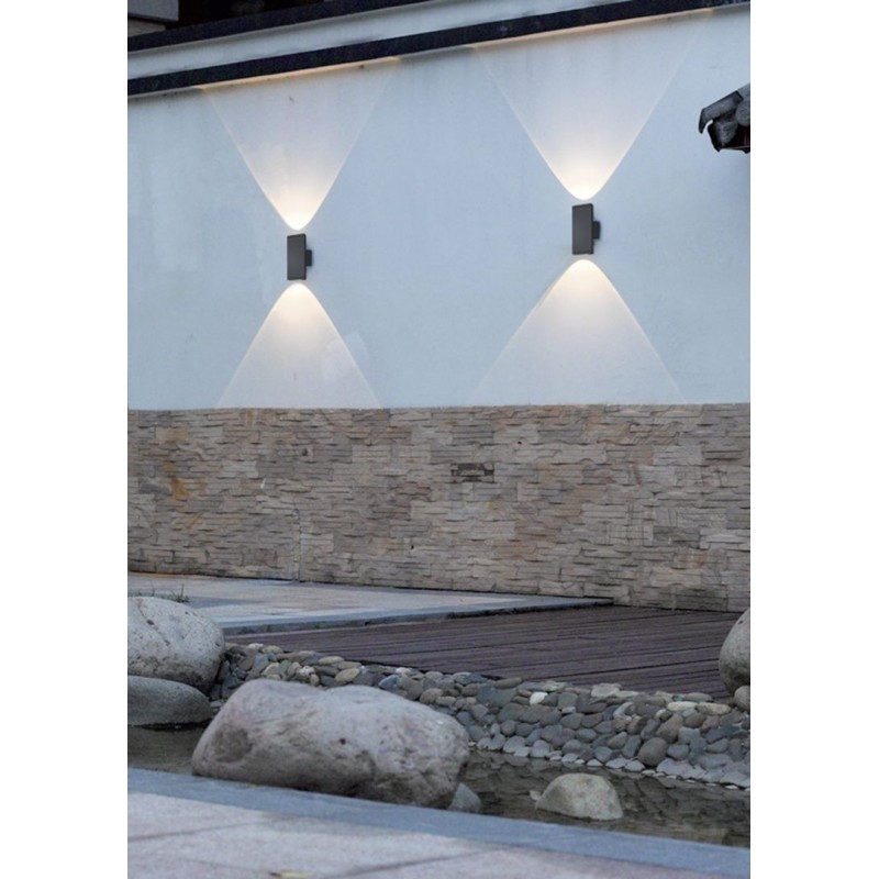 Trio-228460242 - Colorado - Anthracite LED Wall Lamp IP54