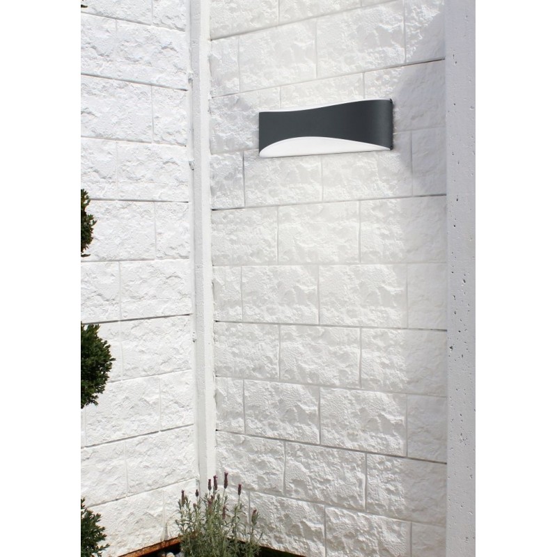 - Konda - Anthracite Up & Down LED Wall Lamp IP65 Trio-228560242 - Konda - Anthracite Up & Down LED Wall Lamp IP65