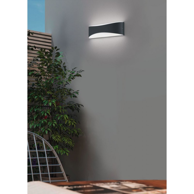 - Konda - Anthracite Up & Down LED Wall Lamp IP65 Trio-228560242 - Konda - Anthracite Up & Down LED Wall Lamp IP65