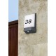- Kasai - Anthracite LED Wall Lamp with Number Set Trio-228669142 - Kasai - Anthracite LED Wall Lamp with Number Set