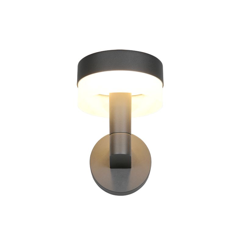 Trio-230561142 - Mackenzie - Anthracite Wall Lamp with White Diffuser